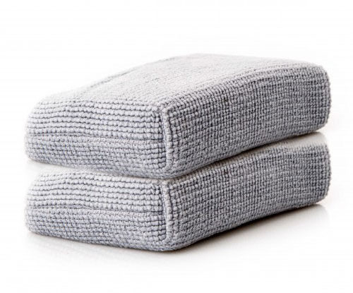 Gray Microfiber Applicator Pads