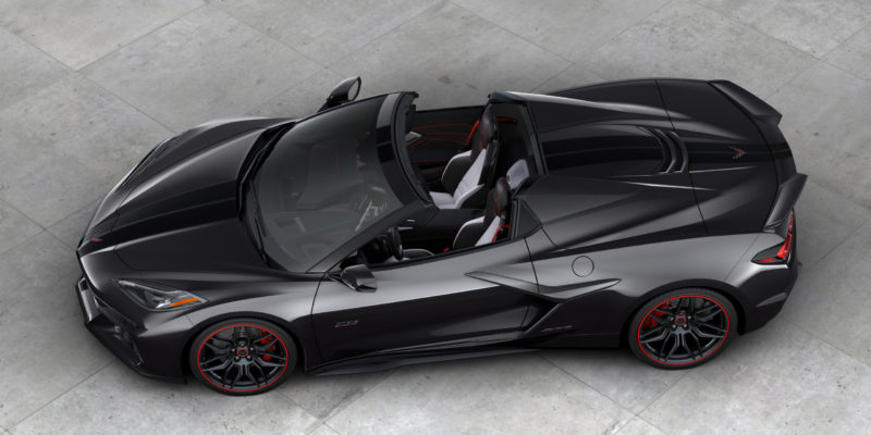 2023 Chevrolet Corvette Z06 70th Anniversary Edition in Carbon Flash Metallic