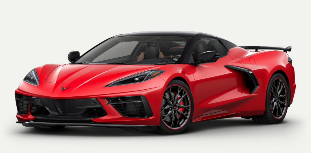 V11751 2025 Corvette Stingray Z51 Convertible Torch Red Van Bortel